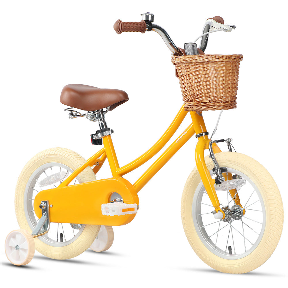 Glerc 12" Kids Vintage Bike For 2 - 4 Years Old - Little Miss