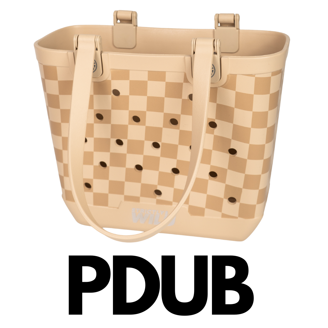 Desert Checker Moto Tote / PREORDER: shipping april 25 - 30