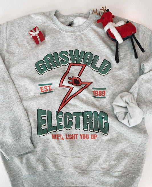 Griswold Electric Christmas Crewneck