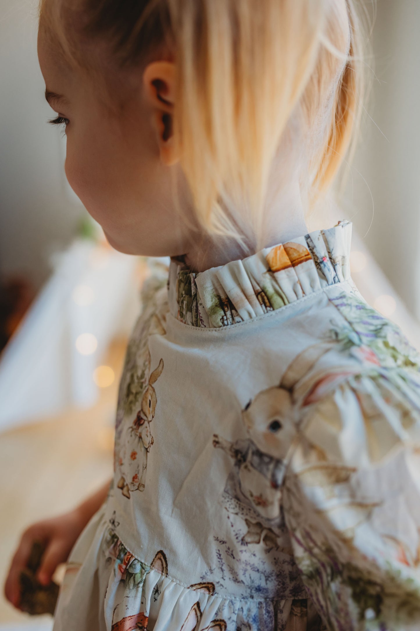 Aoki Dress-Bramble Rabbit Short Sleeve