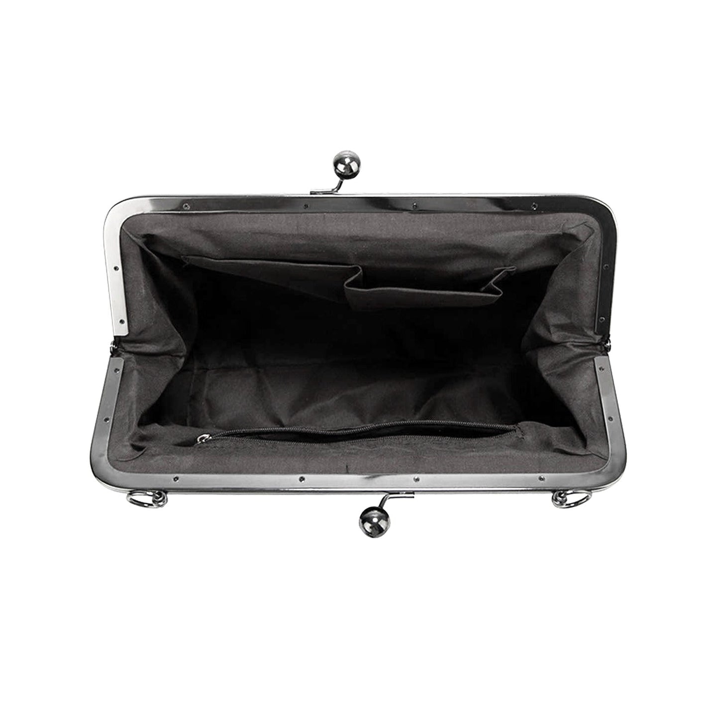 Charleston South Carolina Rainbow Row Preppy Vintage Kisslock Handbag/Shoulder Bag