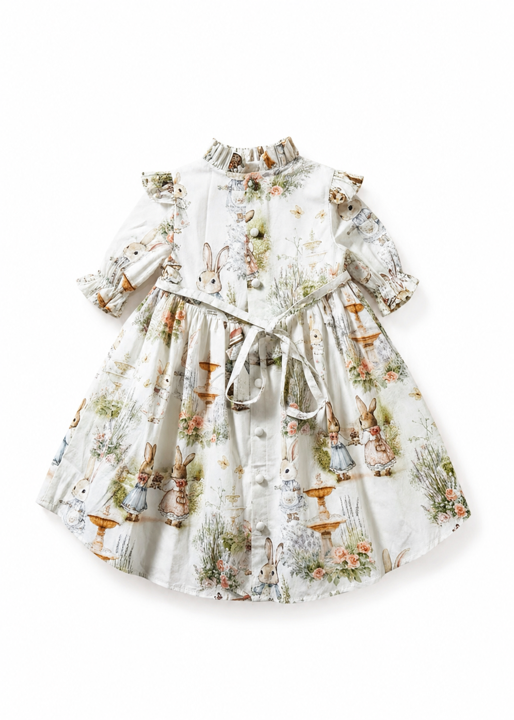 Aoki Dress-Bramble Rabbit Short Sleeve