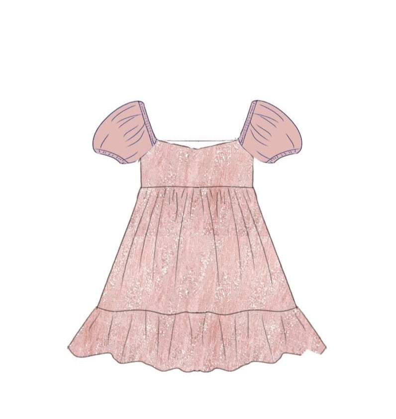 Pink Velvet Celebration Dress