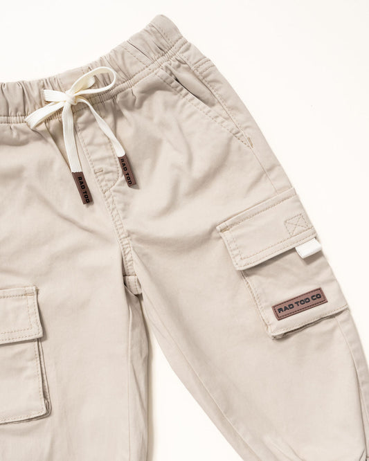 KNOX CARGO PANTS - BEIGE