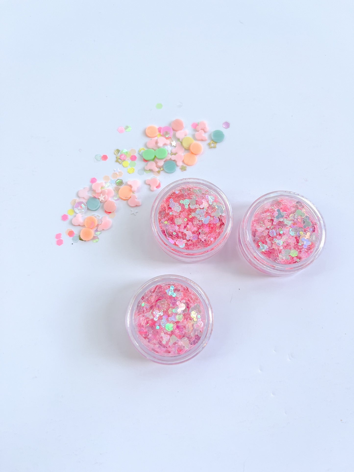 Magical Pink Mouse Hair Glitter Gel