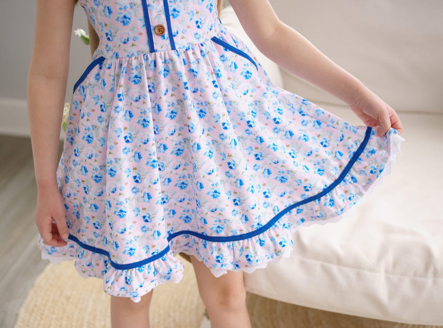 Pink Floral Oliviah Dress