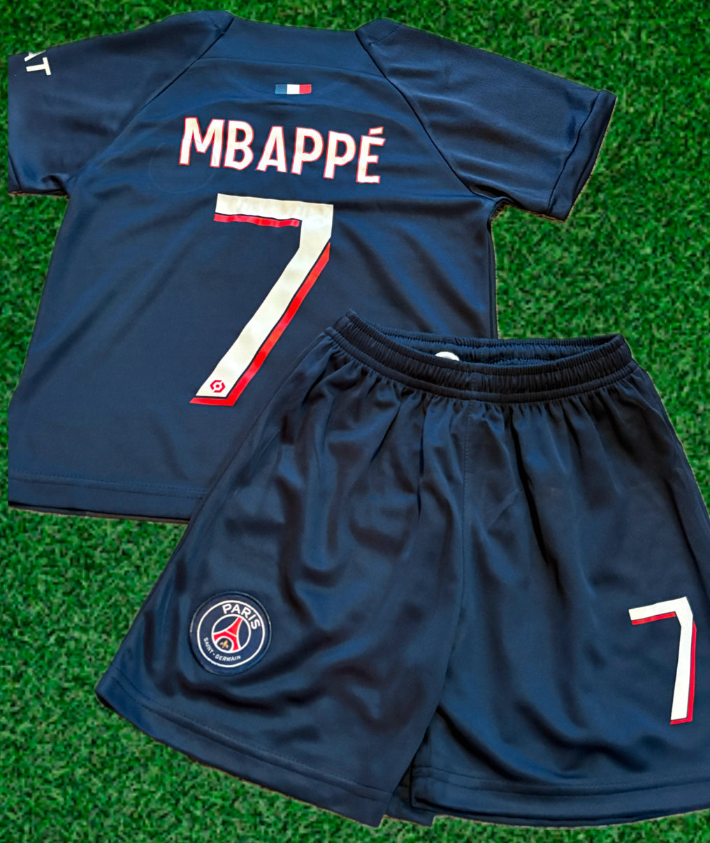 Kylian Mbappe PSG Soccer Jersey Toddler/Youth Soccer Jersey Kids Kit