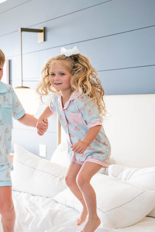 Pink Poolside Pups Comfort Set