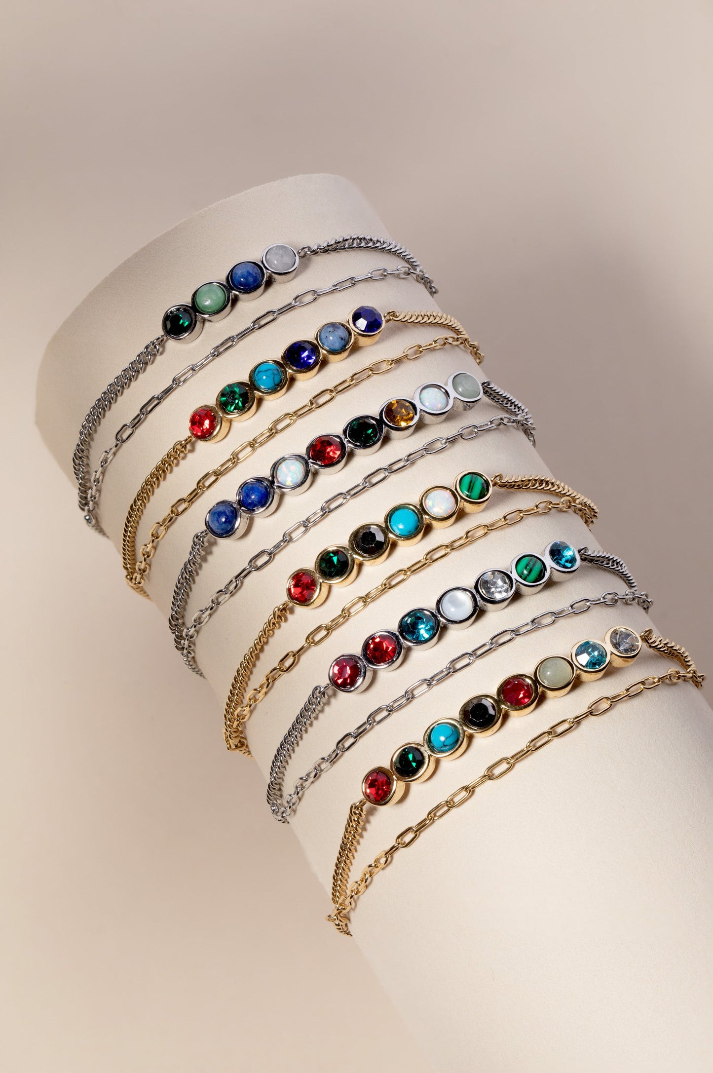 Sister Hidden Message Acrostic Bolo Bracelet