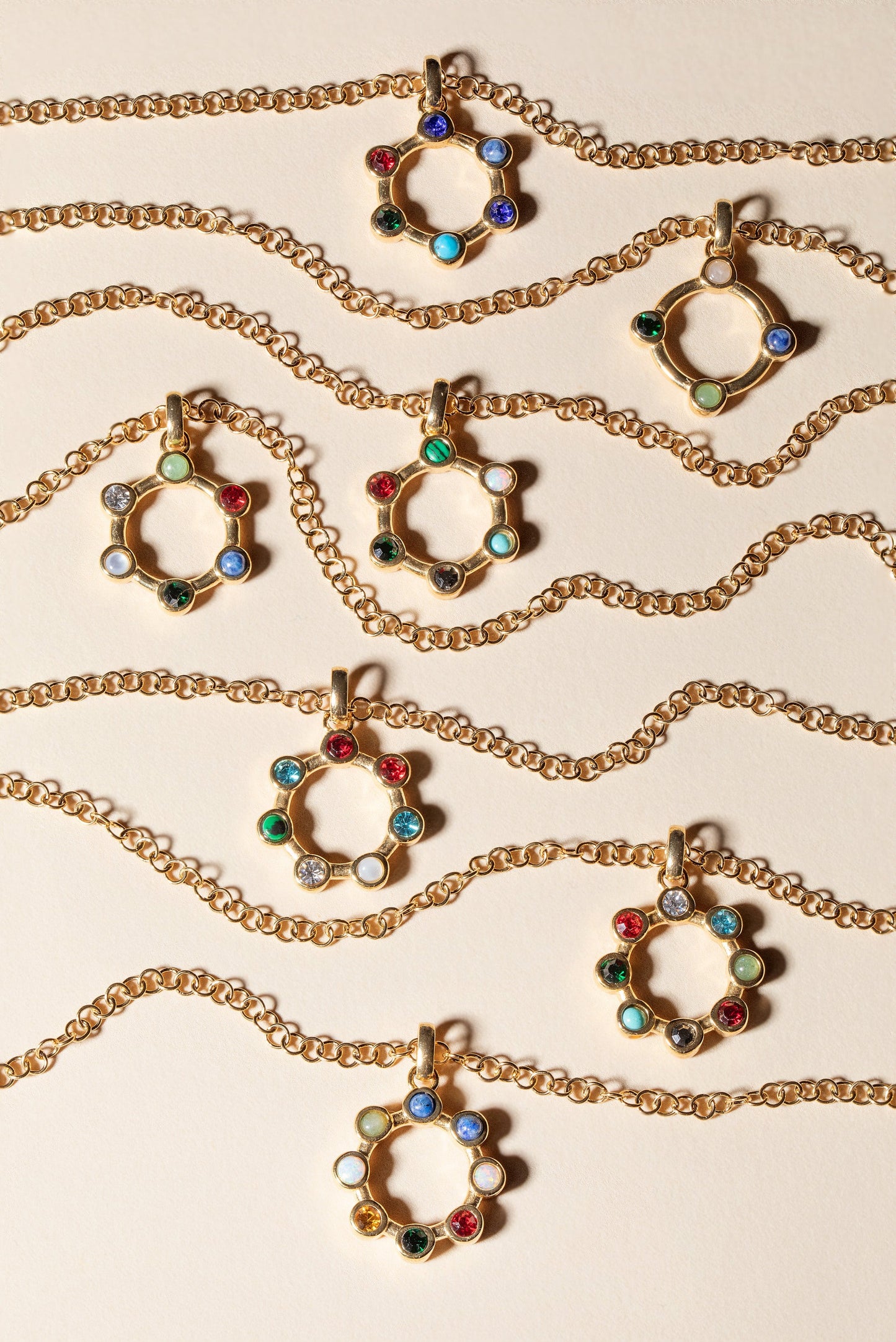 Daughter Hidden Message Acrostic Necklace