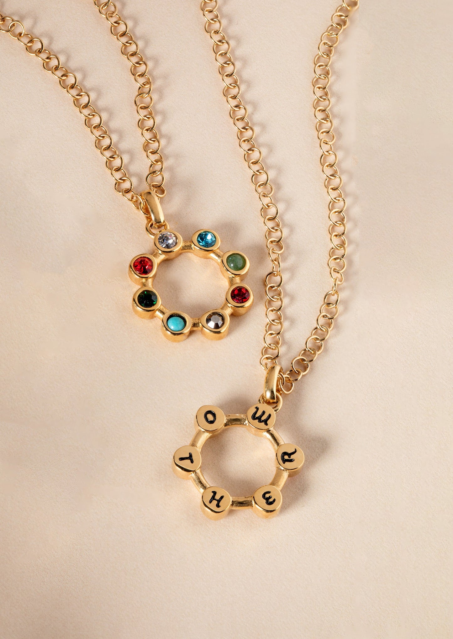 Daughter Hidden Message Acrostic Necklace