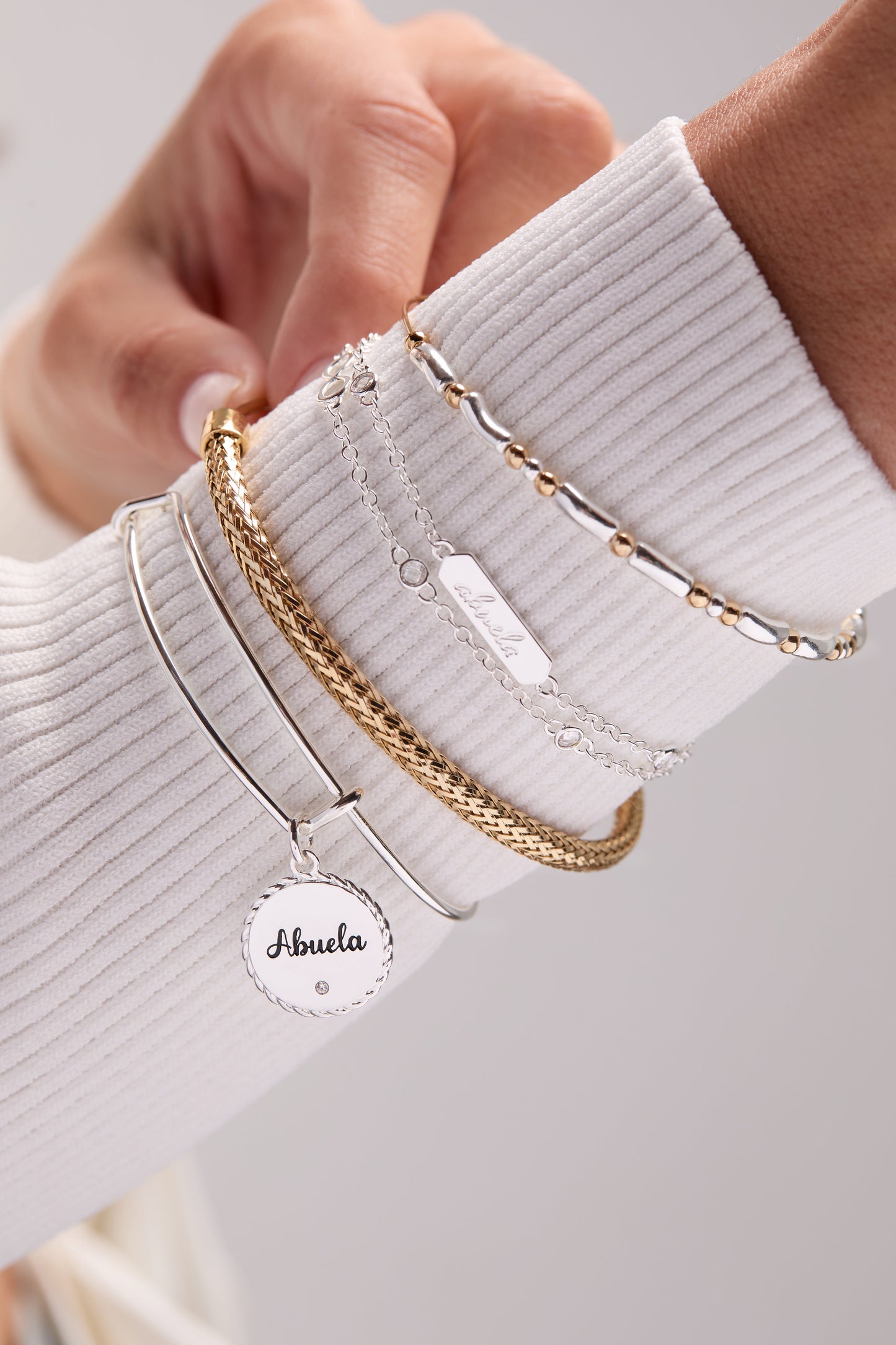 Abuela Charm Bangle