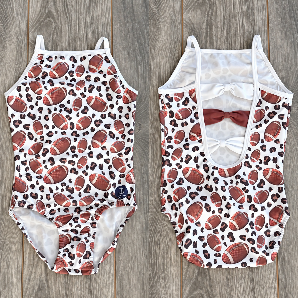 Footballs & Spots Leotard