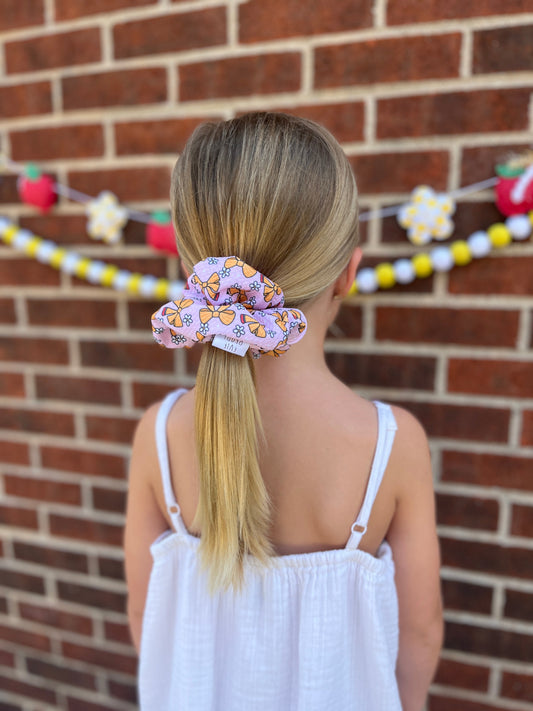 Pencil Bow Oversized Scrunchy