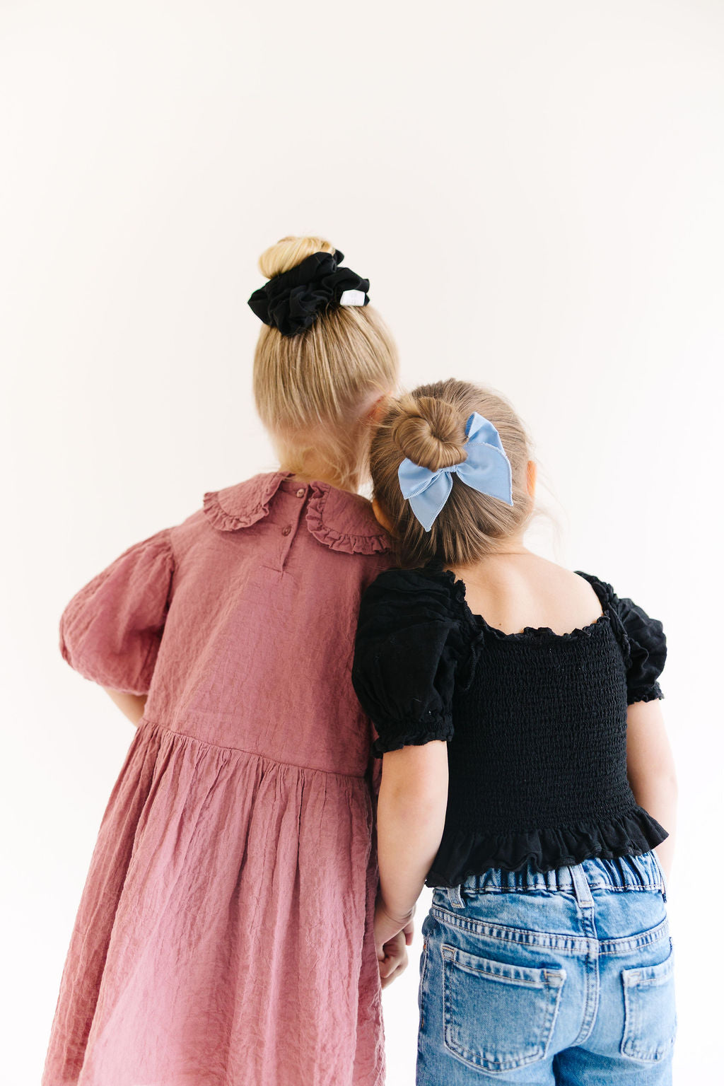 White Solid Small Bow