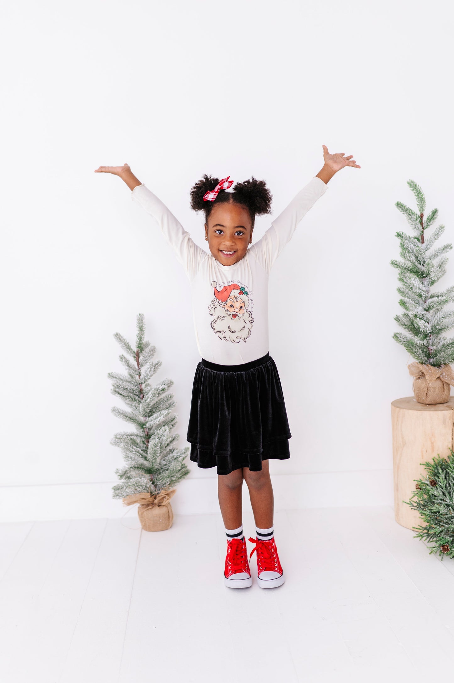 Jolly Santa | Bamboo Long Sleeve Shirt