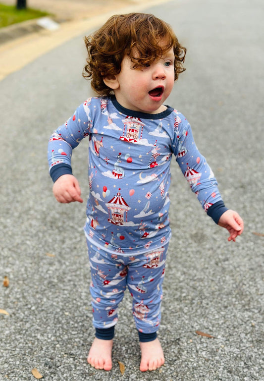 Big Top Bed Time Long Sleeve PJ