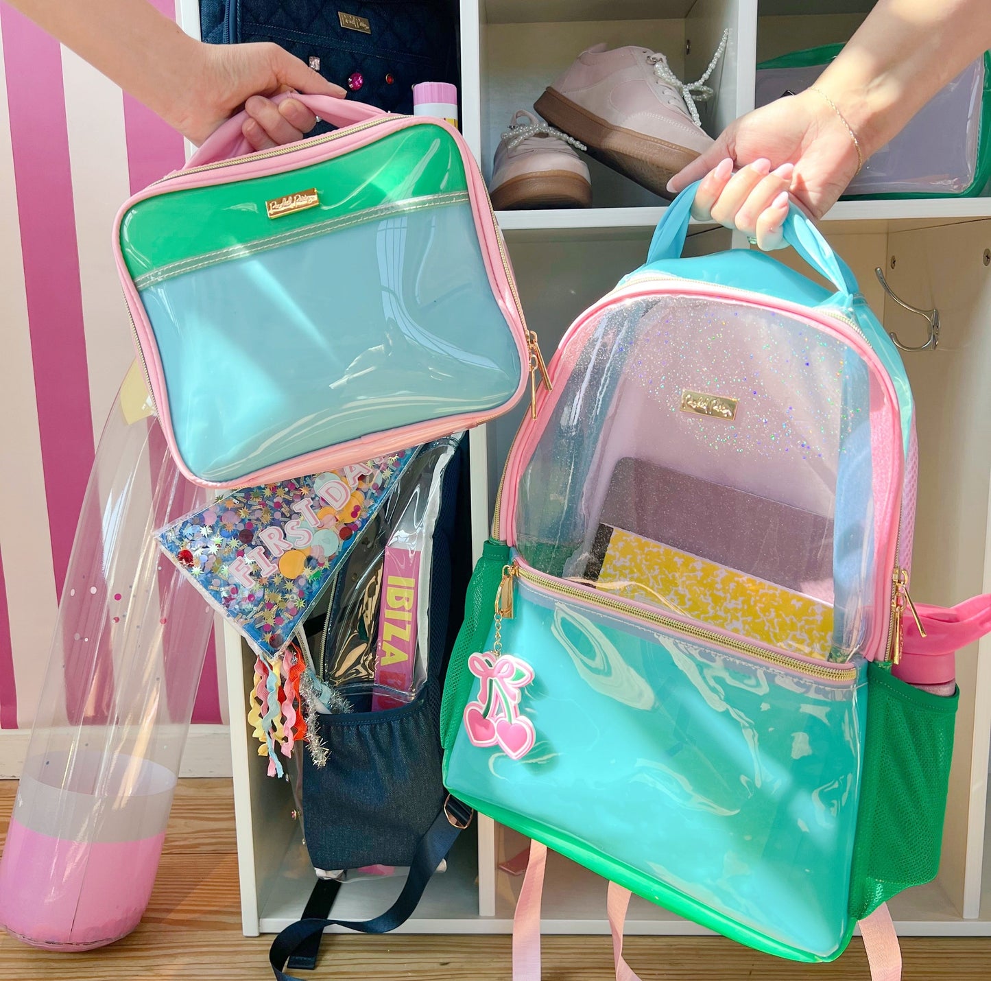 Colorblock Jelly Backpack