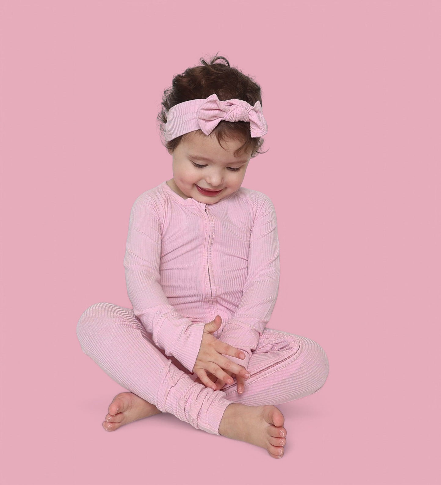 PINK ROSE DREAM ROMPER