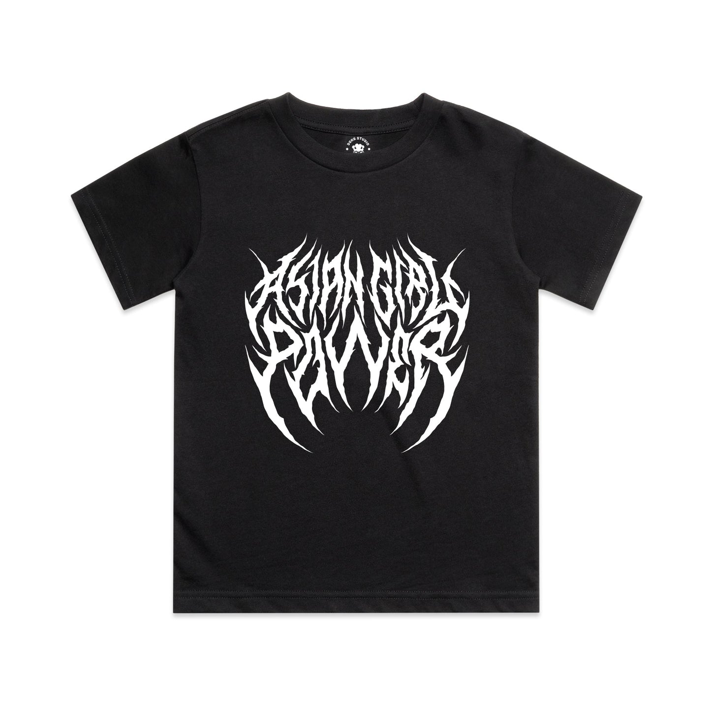 Asian Girl Power Metal T-shirt