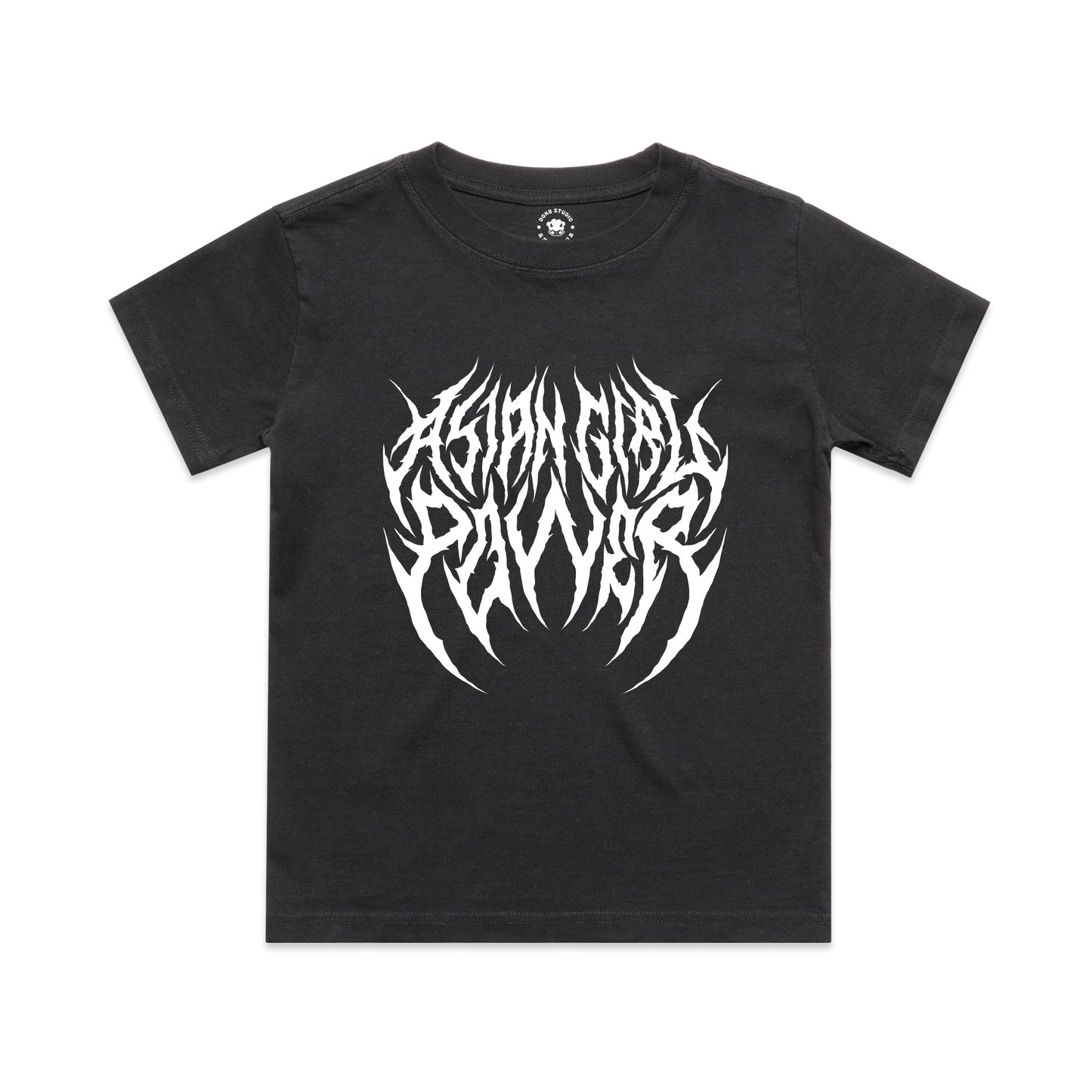 Asian Girl Power Metal T-shirt