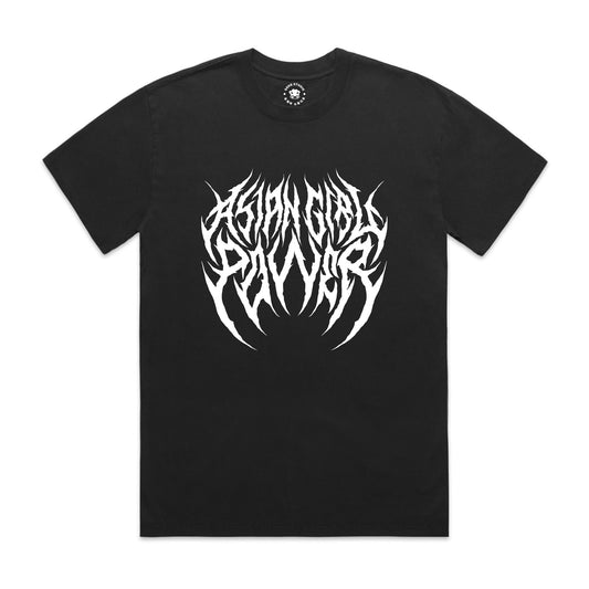 Asian Girl Power Metal T-shirt