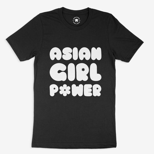 Asian Girl Power Bubble T-shirt