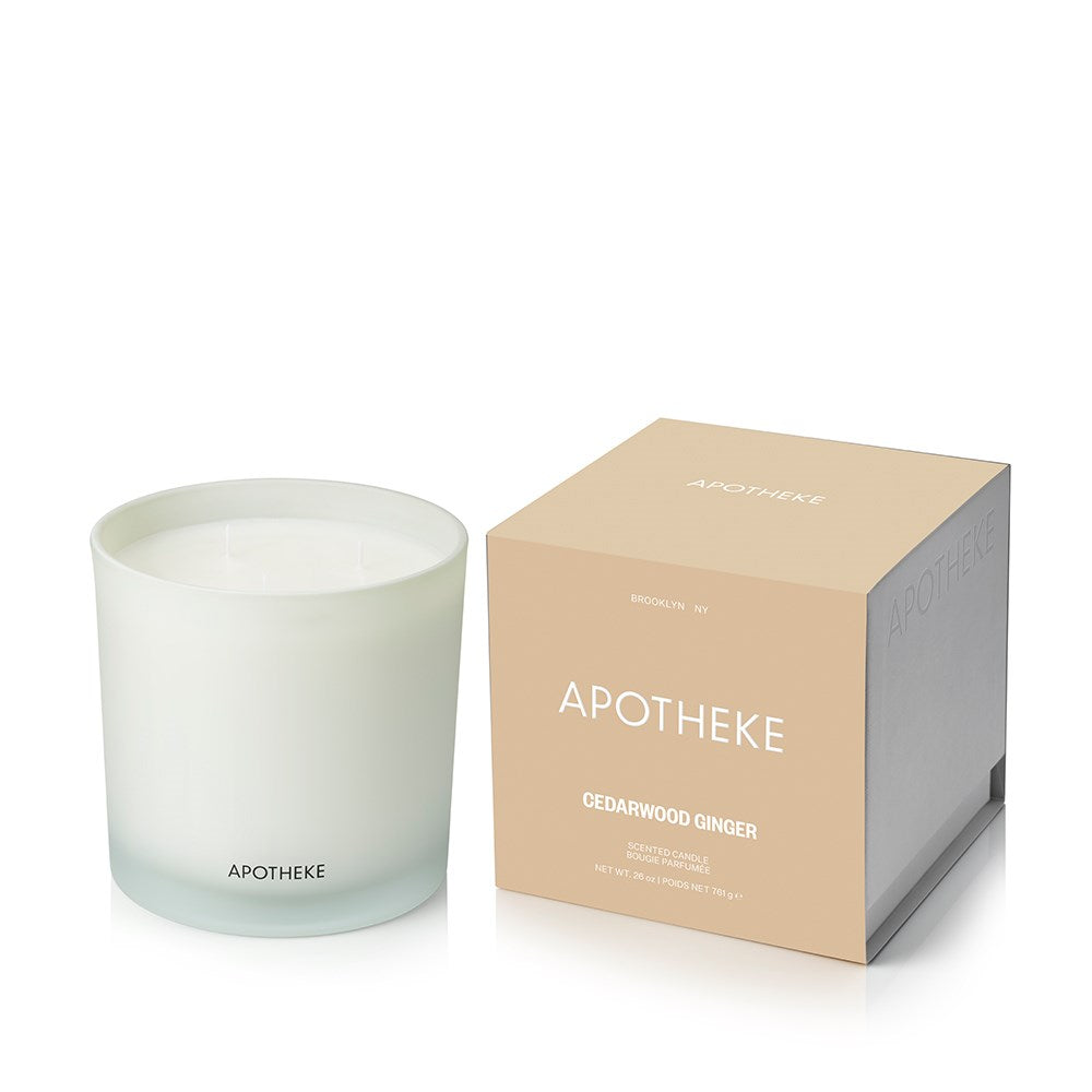 Cedarwood Ginger 3-Wick Candle