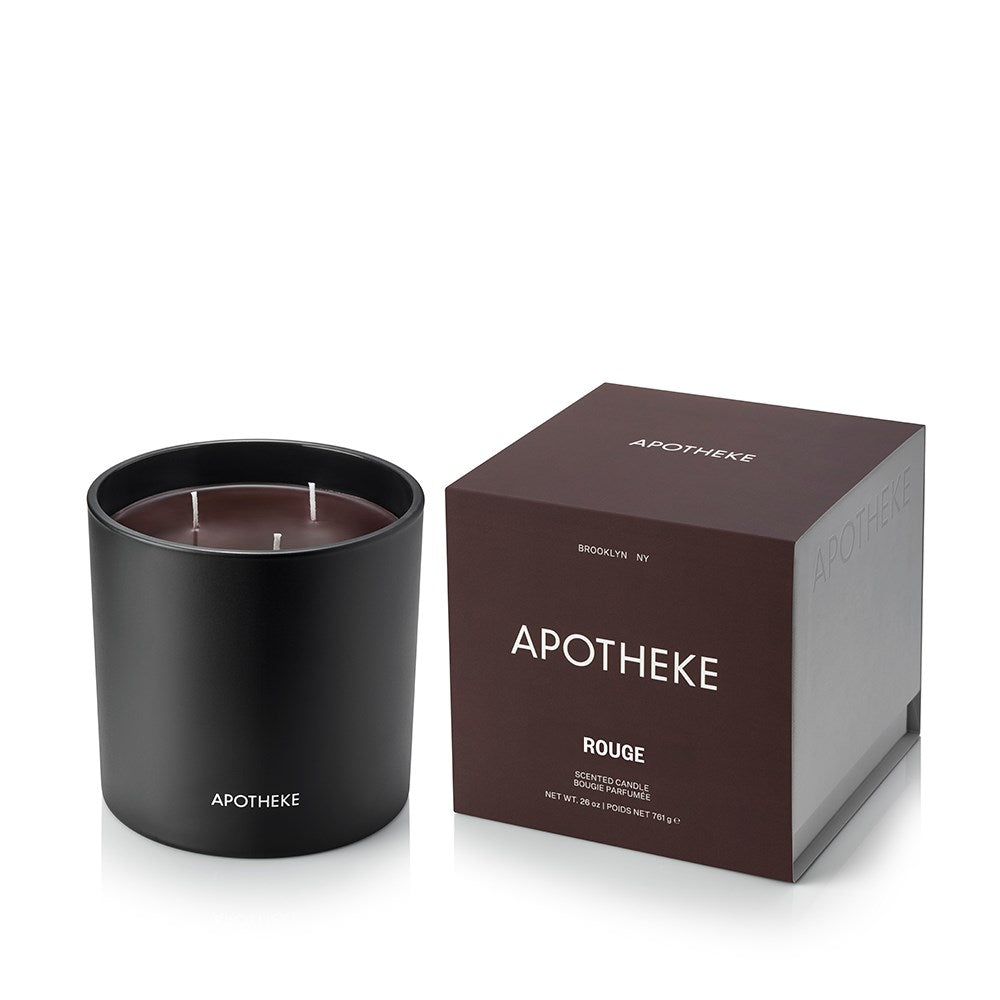 Charcoal Rouge 3-Wick Candle