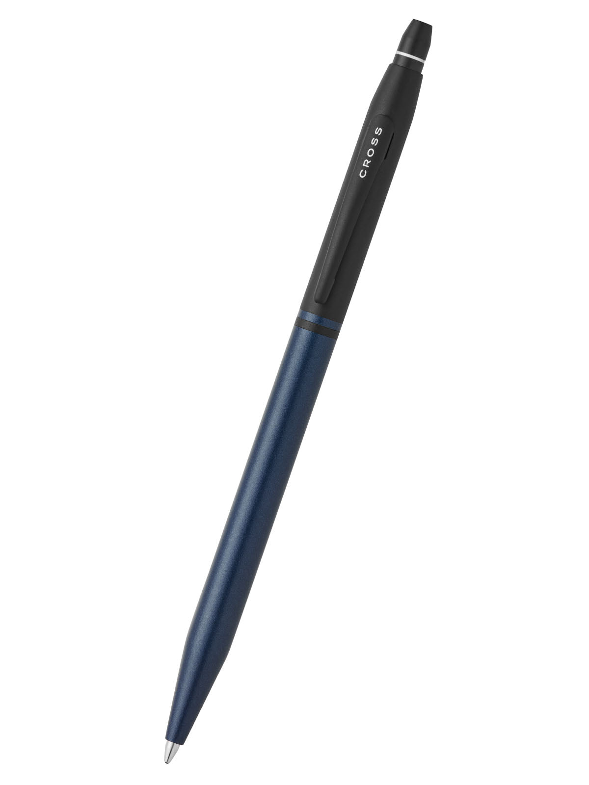 Click™ Tuxedo Satin Metallic Blue Ballpoint Pen
