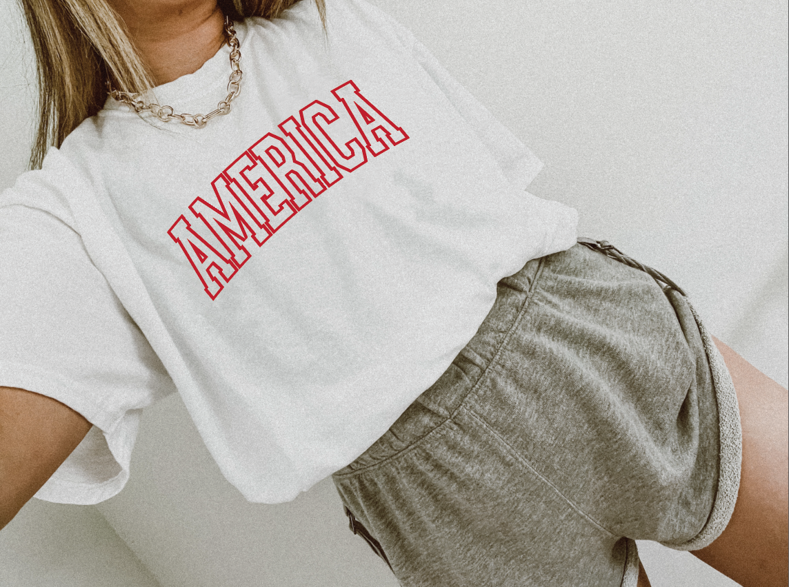America Varsity Tee - preorder