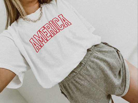 America Varsity Tee - preorder