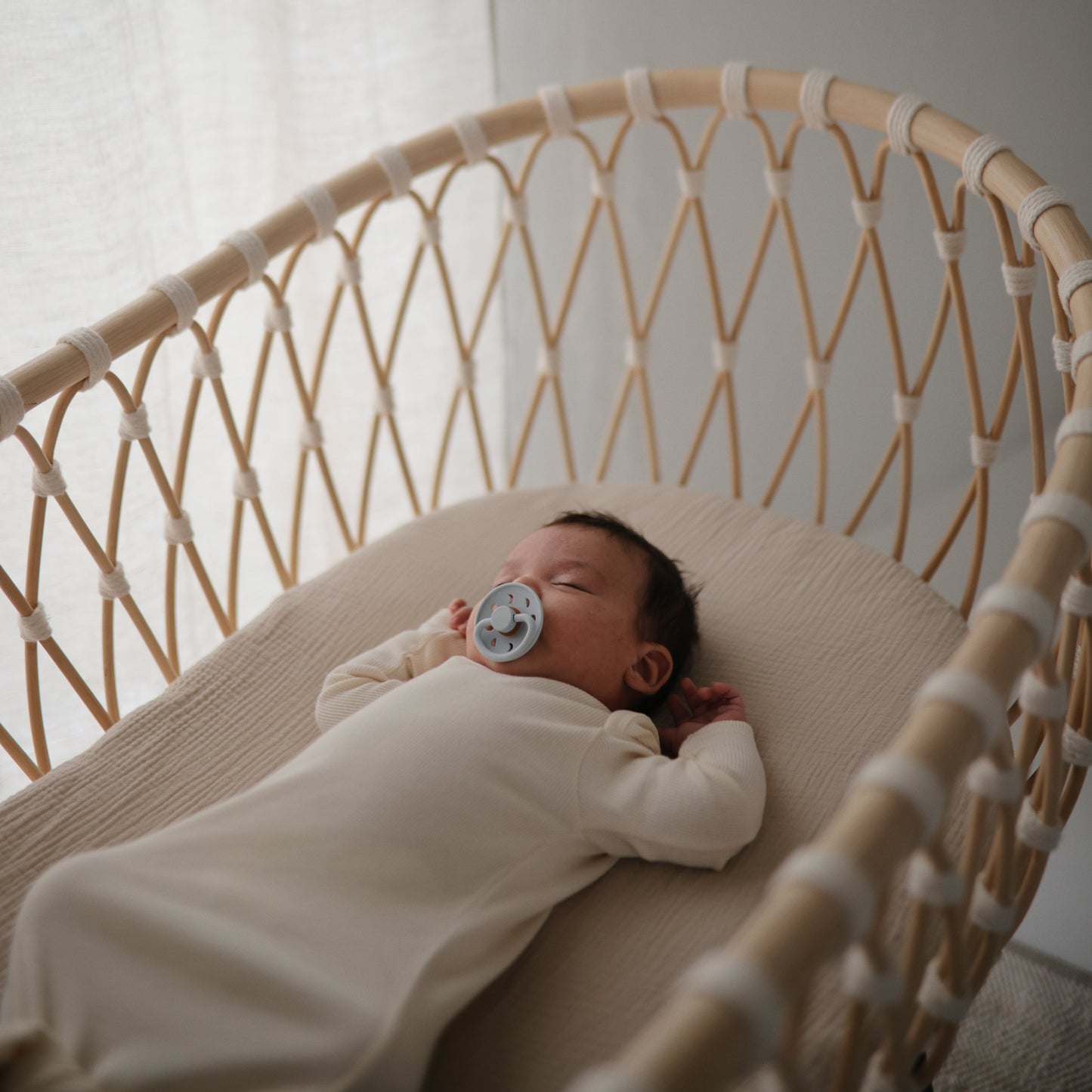 Extra Soft Bassinet Muslin Crib Sheet