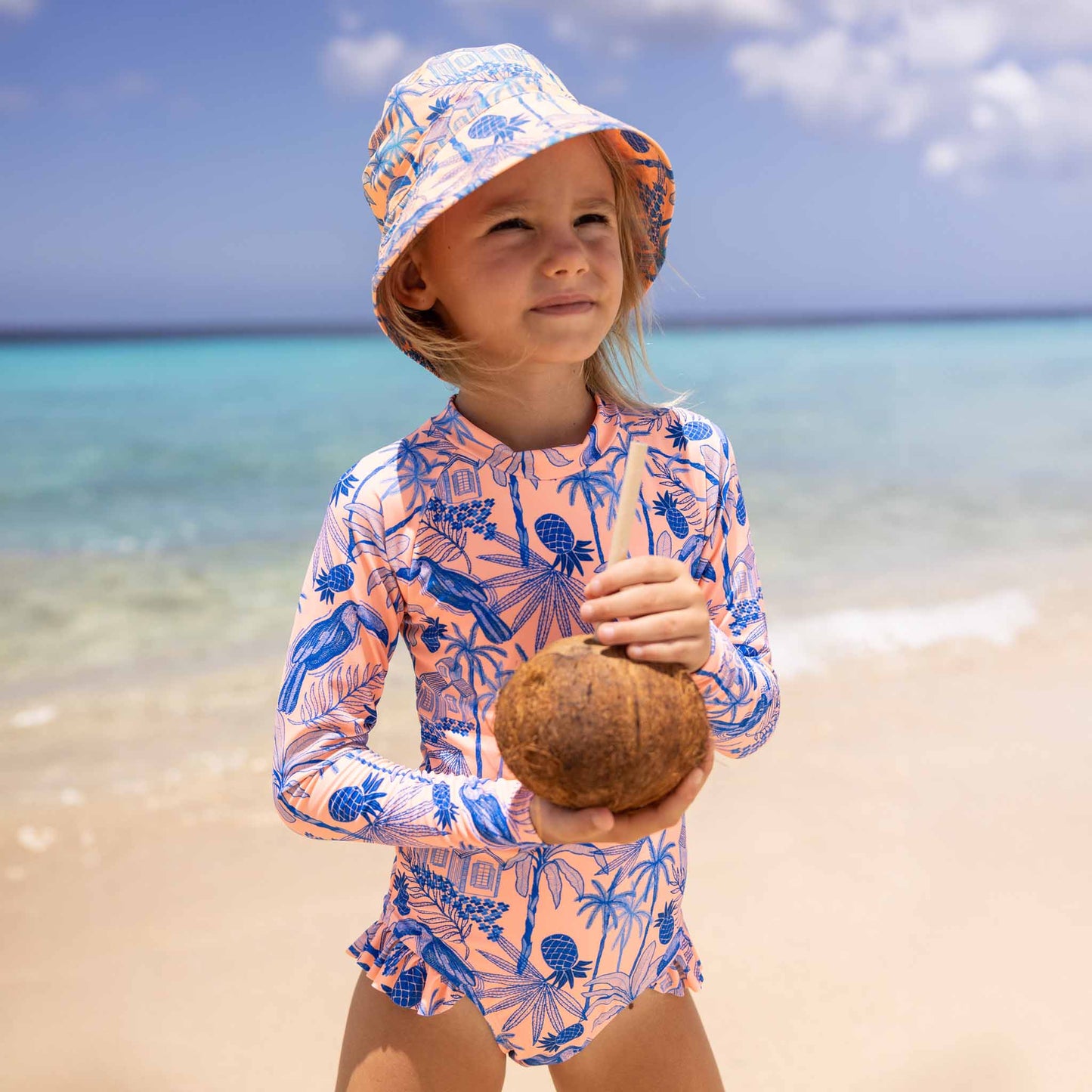 Tropicana Vacay Sustainable Bucket Hat