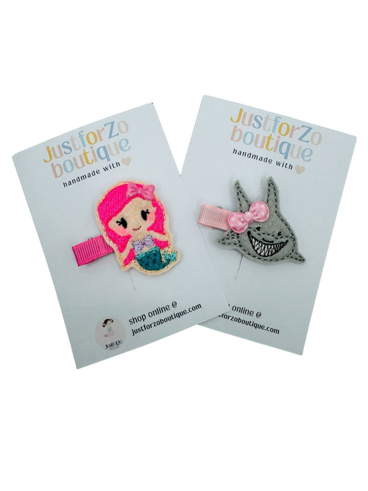 Ocean Cuties Hair Clips