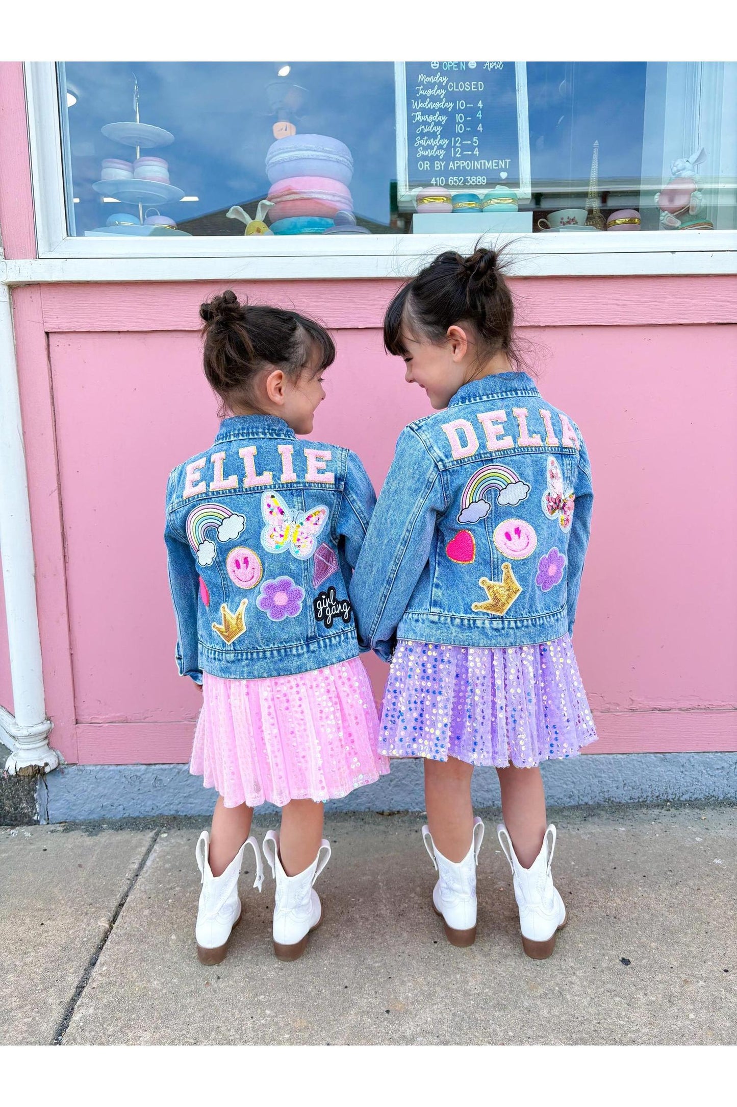 Personalized Patched Denim Jacket (3 WEEK TURNAROUND)