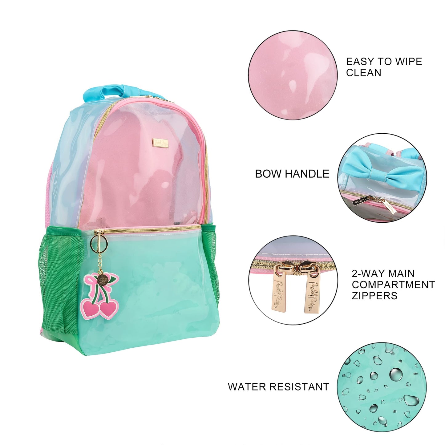 Colorblock Jelly Backpack