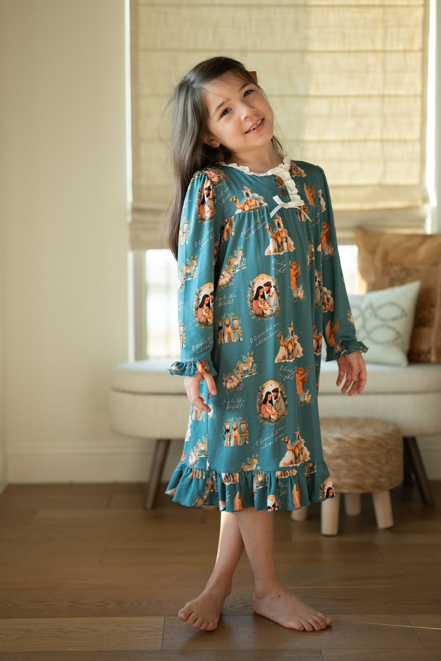 O’ Holy Night Christmas Morning Gown