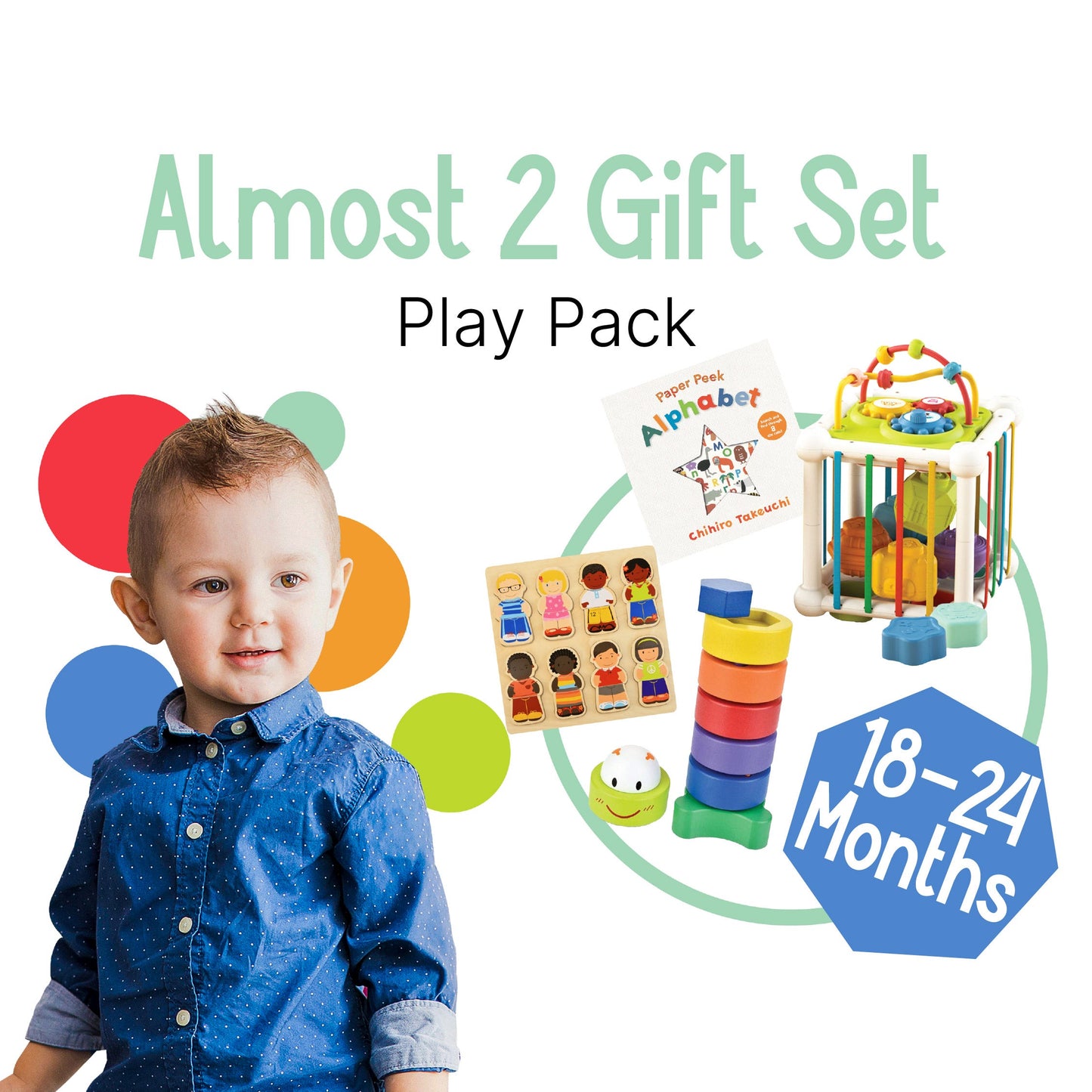 18-24 MONTHS TODDLER PLAY PACK - 2nd BIRTHDAY GIFT SET