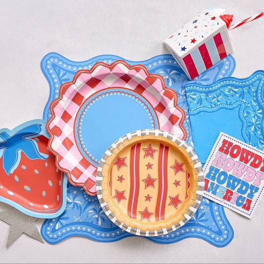 Miss American Pie Dessert Plate (10 ct)