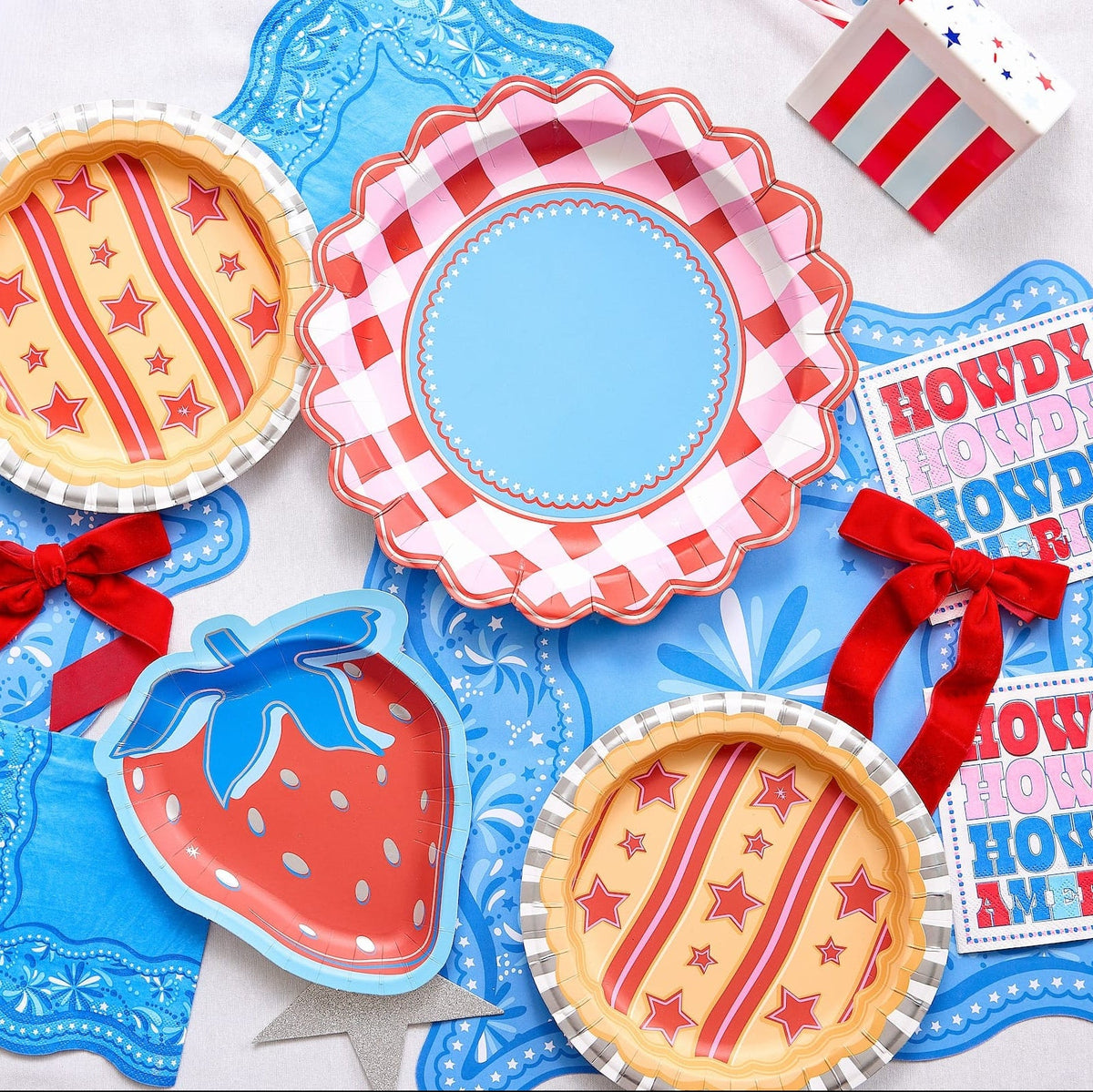 Miss American Pie Dessert Plate (10 ct)