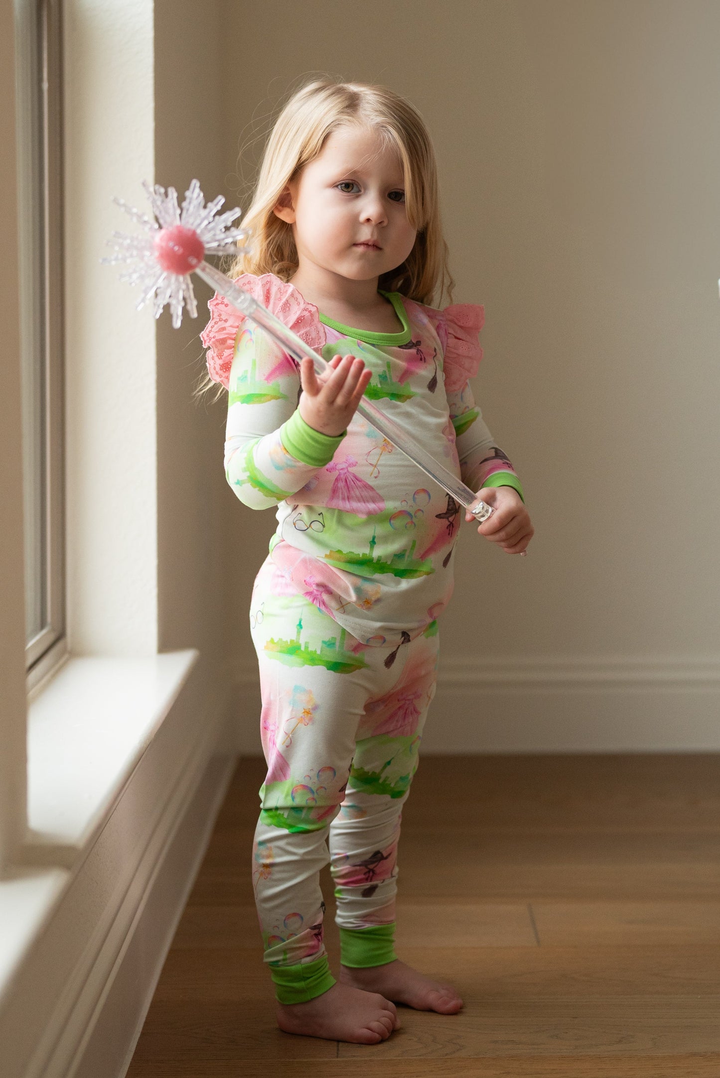 Popular Long Sleeve Ruffle Lounge Set
