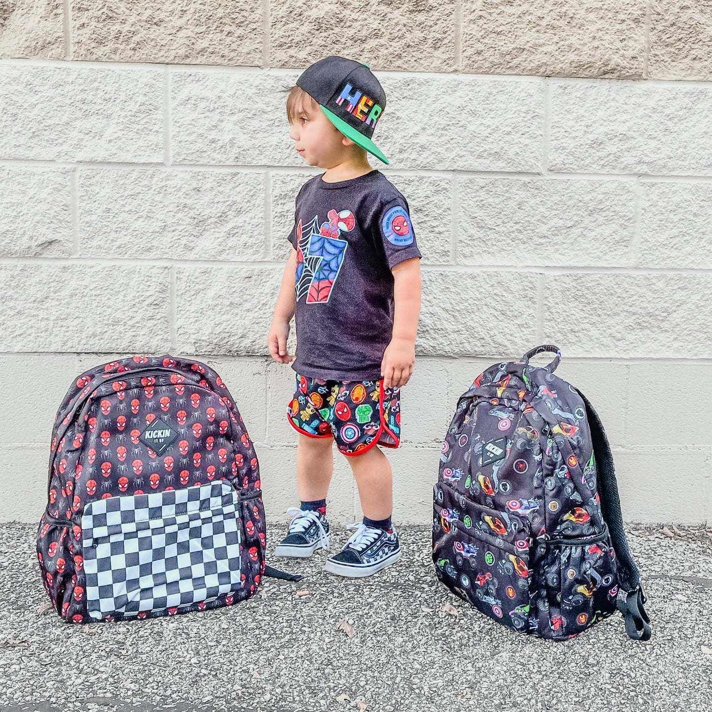 Full-size Backpack - variety of patterns