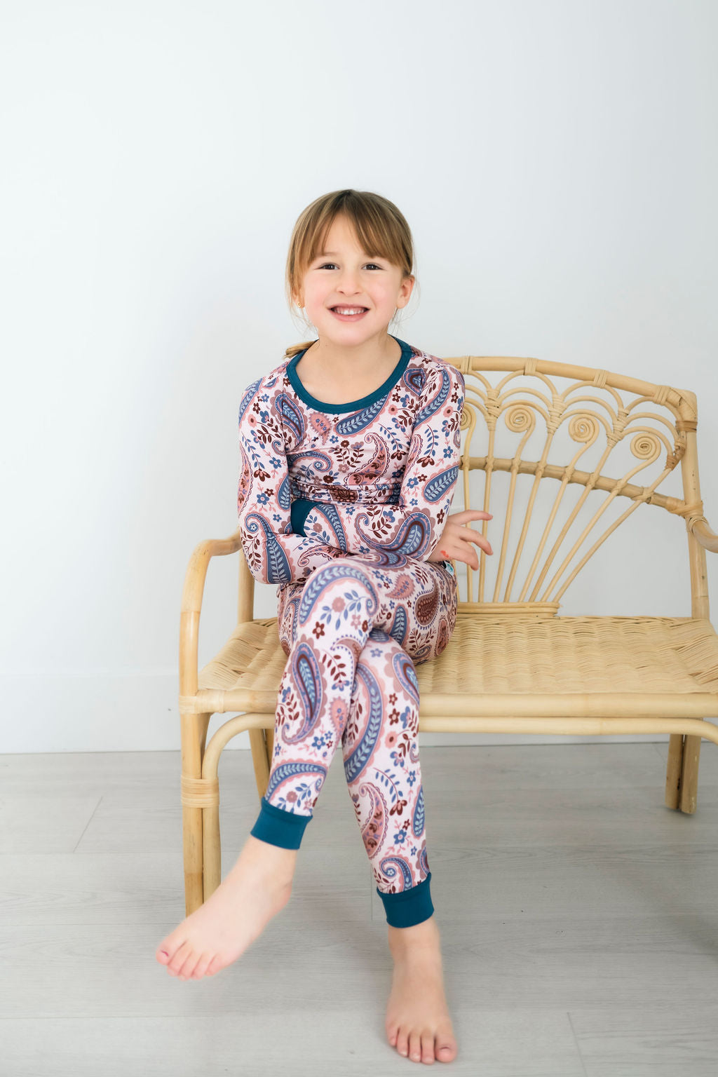 Pretty in Paisley Long Sleeve PJs BDLJ