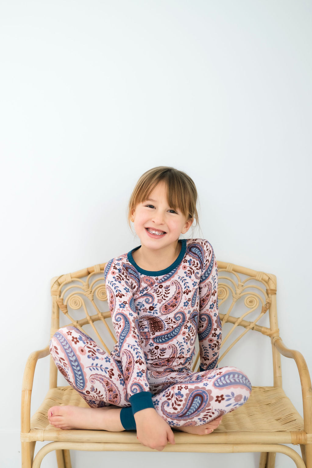 Pretty in Paisley Long Sleeve PJs BDLJ