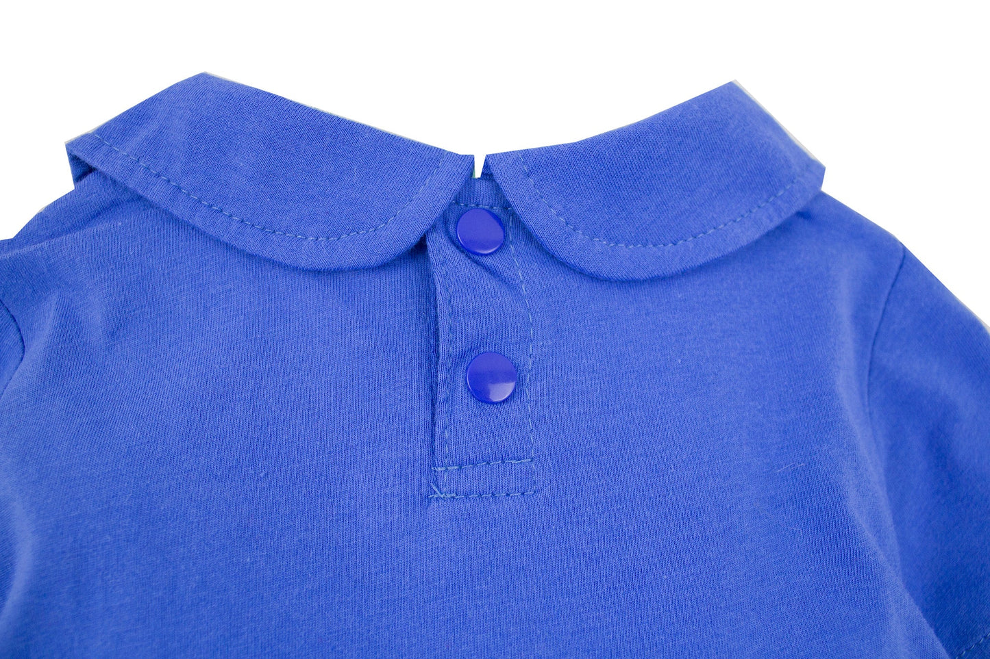 Blue Baby Racer Cotton Costume Romper