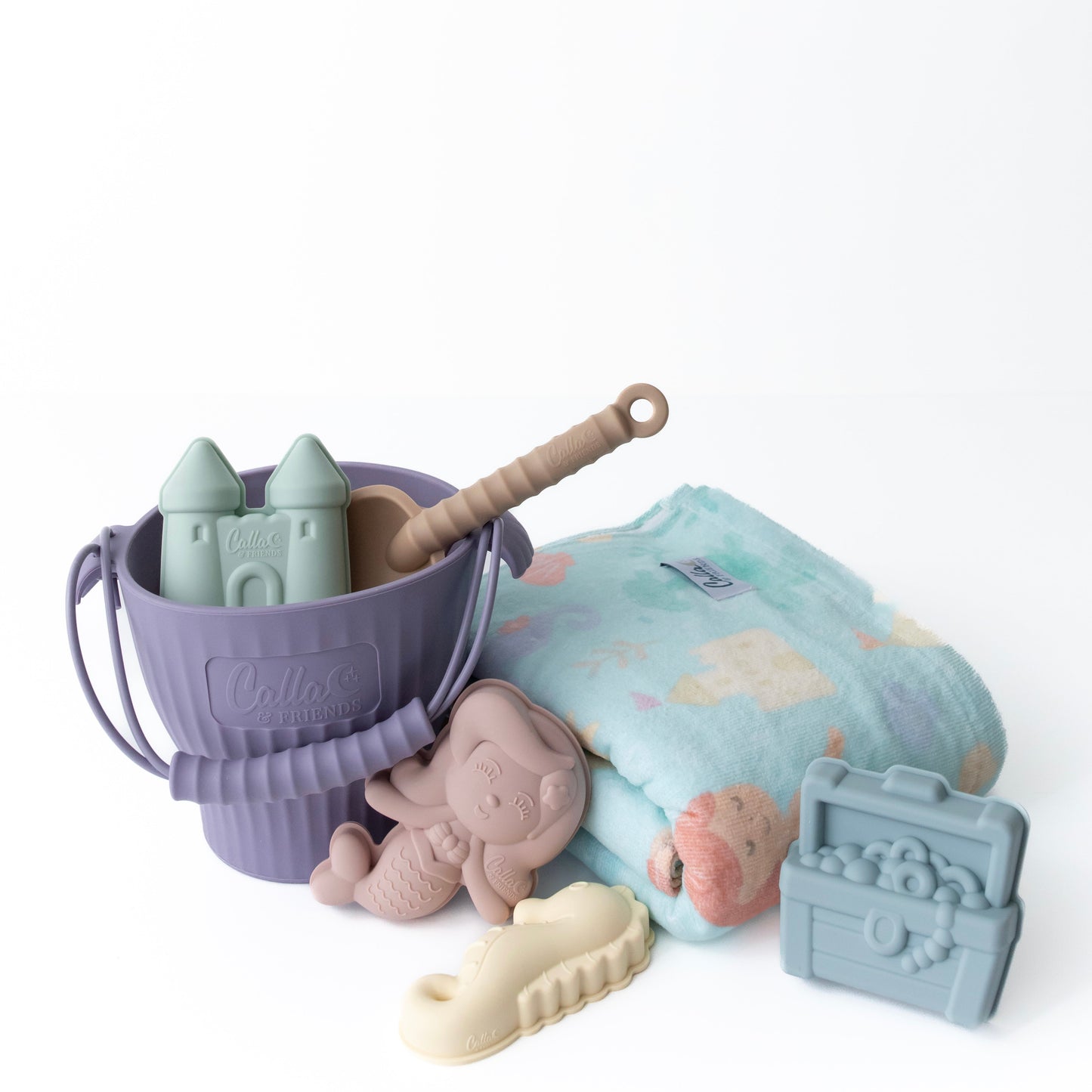 Mermaid's Cove Silicone Beach Toy Set