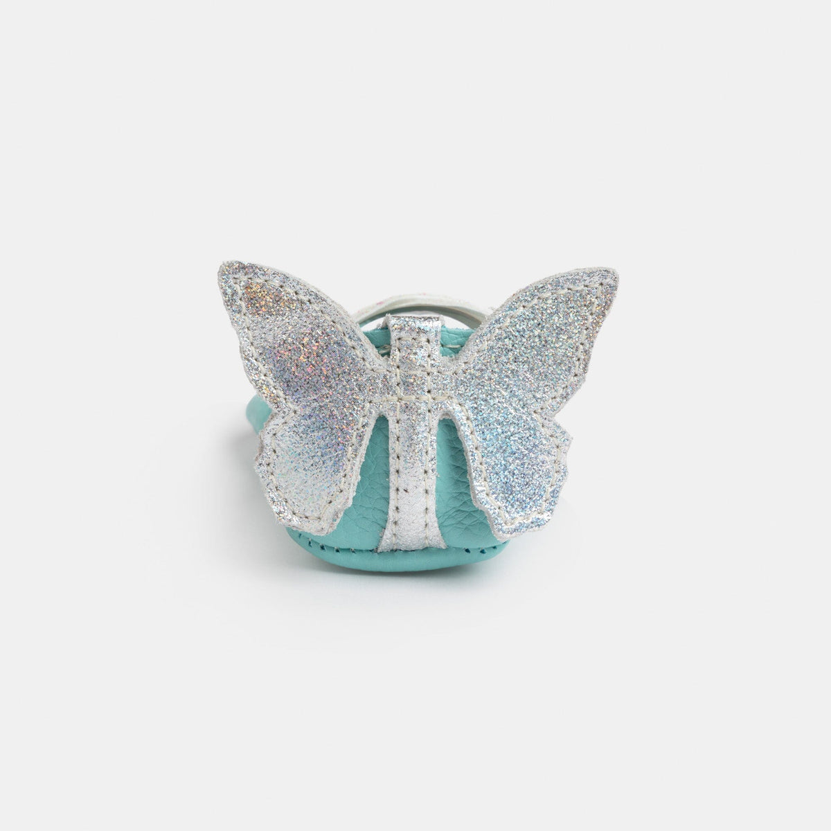 Turquoise Flutterby Ballet Slipper Baby Shoe