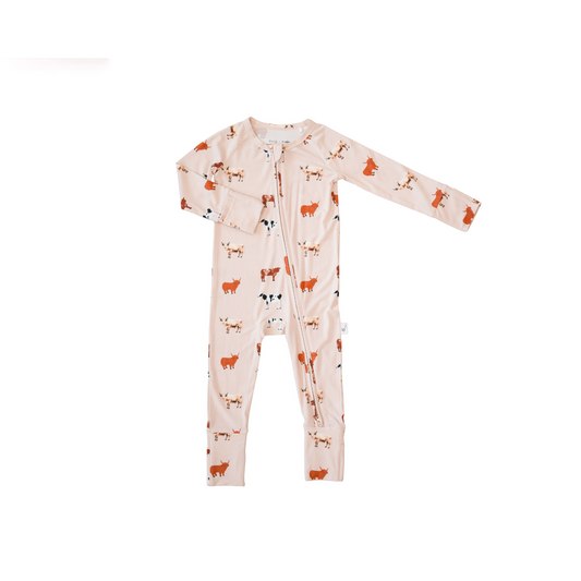 Bamboo 2-Way Convertible Zip Romper