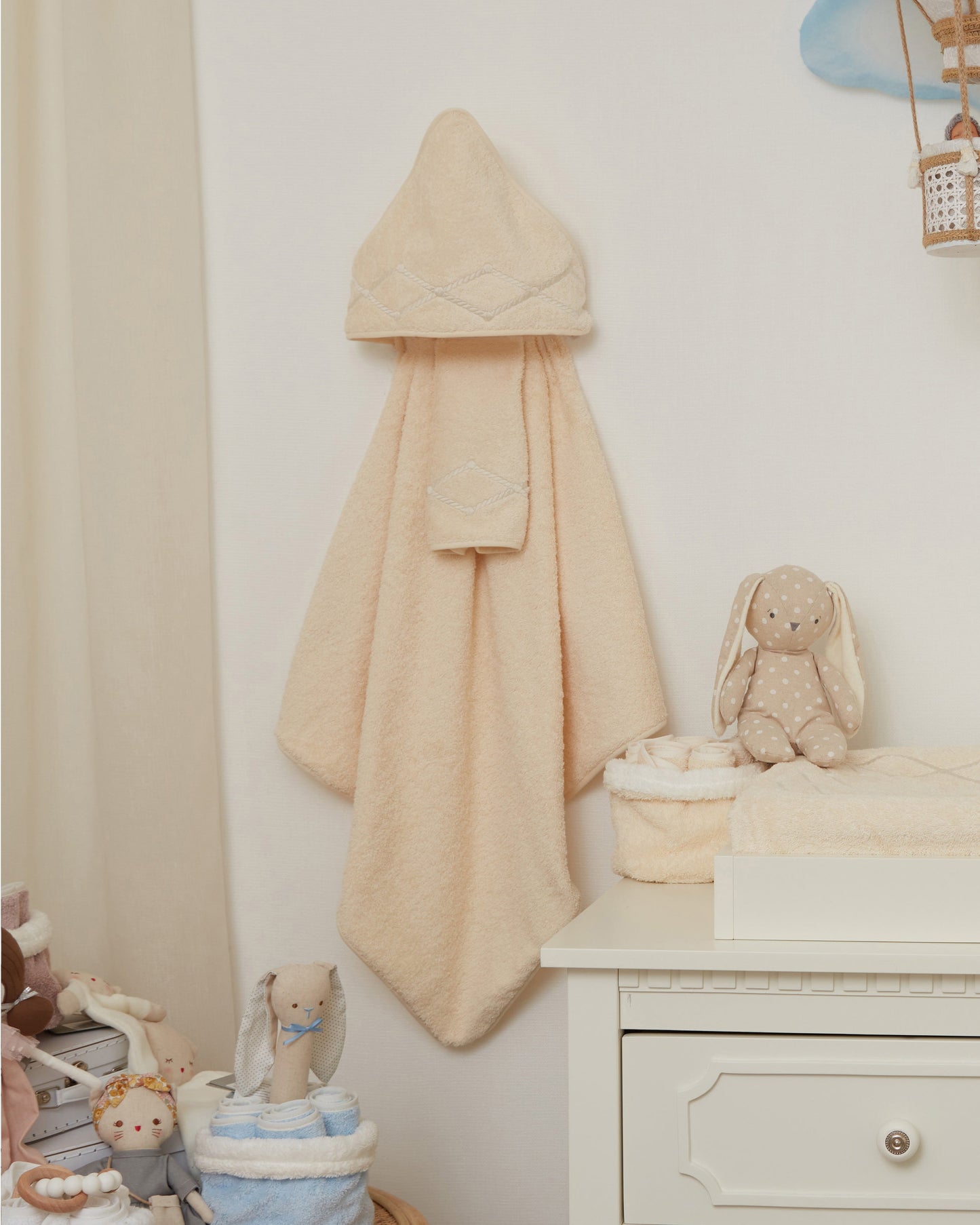 Luxury Terry Hooded Towel - Baby & Toddler